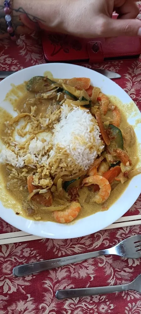 Crevettes Au Curry
